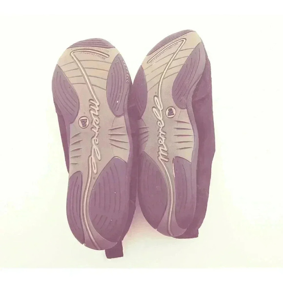 Womens MERRELL Barrado Leather Midnight Black Running Performance Shoes 7.5 US - Picture 2 of 6